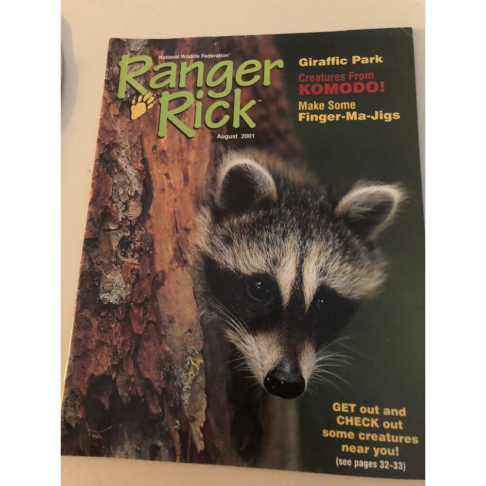 Ranger Rick Magazine August 2001 National Wildlife Federation‎